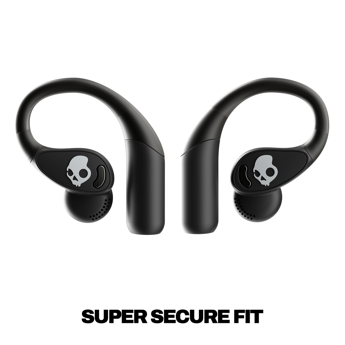 Skullcandy - Push 540 Open-Ear True Wireless Bluetooth Open Earbuds - Black