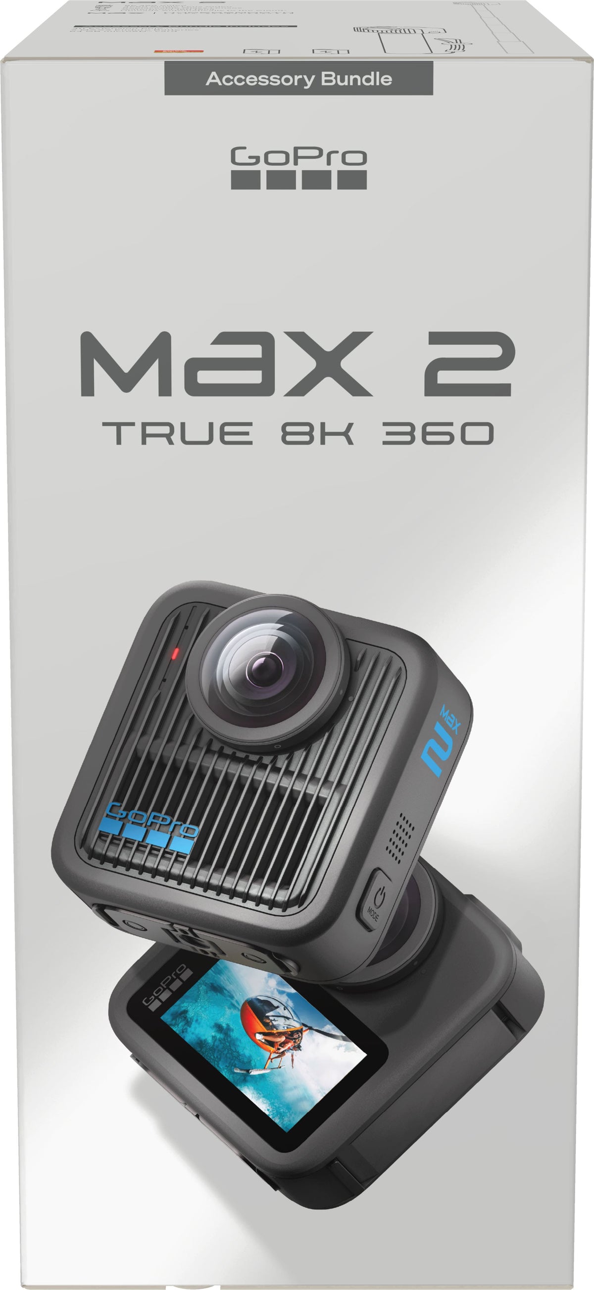 GoPro - MAX2 Action Camera Accessory Bundle - Black