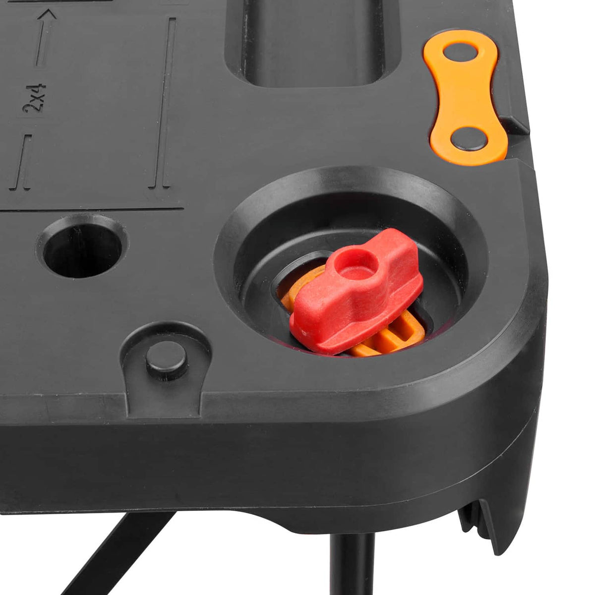 WORX - Sidekick Portable Work Table - Black
