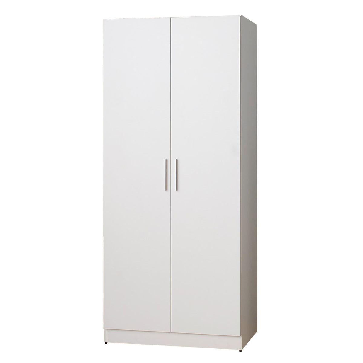 Viviane - Closet With Hanging Bars And 5 Shelves - White