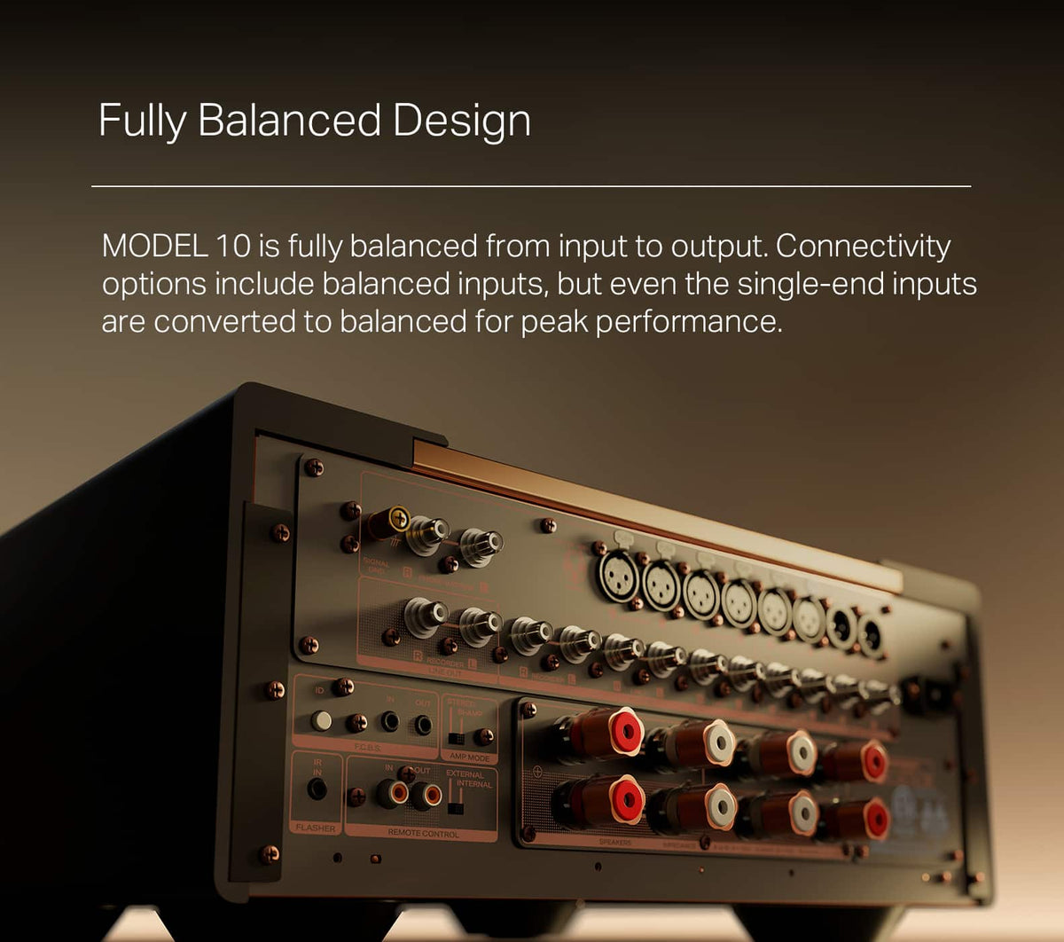 Marantz - MODEL 10 250W 2.0-Ch Integrated Amplifier - Champagne