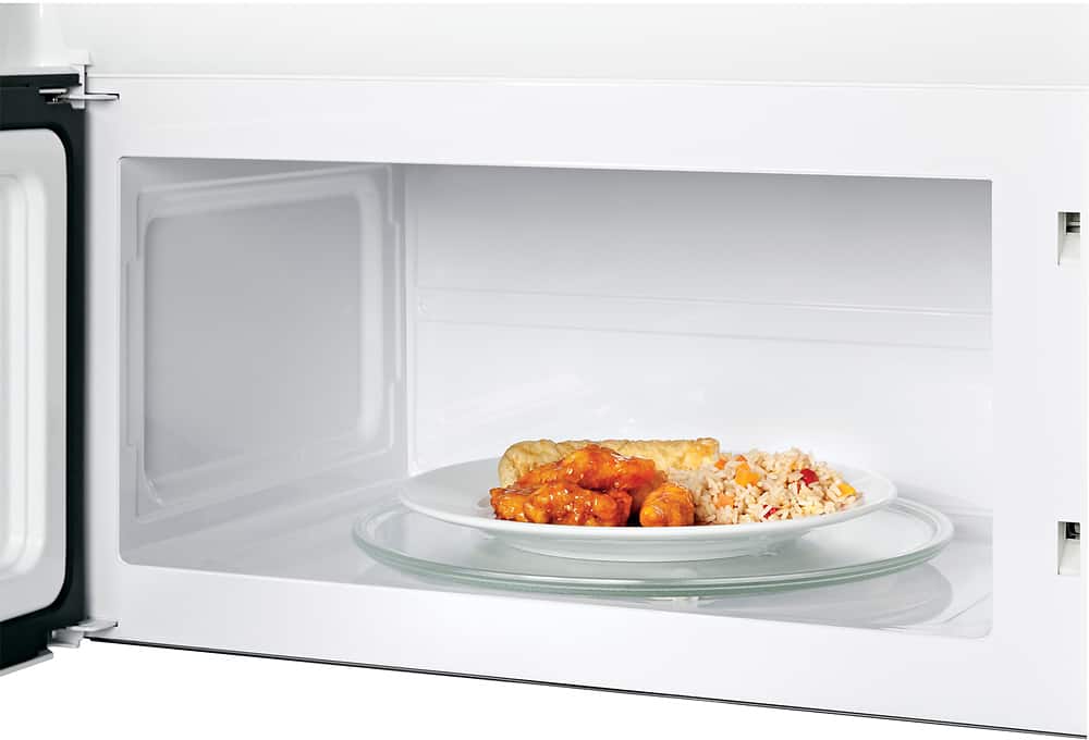 GE - 1.6 Cu. Ft. Over-the-Range Microwave with Convenience Cooking Controls - White
