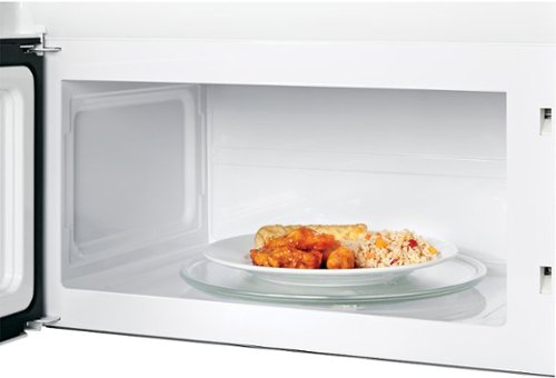 GE - 1.6 Cu. Ft. Over-the-Range Microwave with Convenience Cooking Controls - White