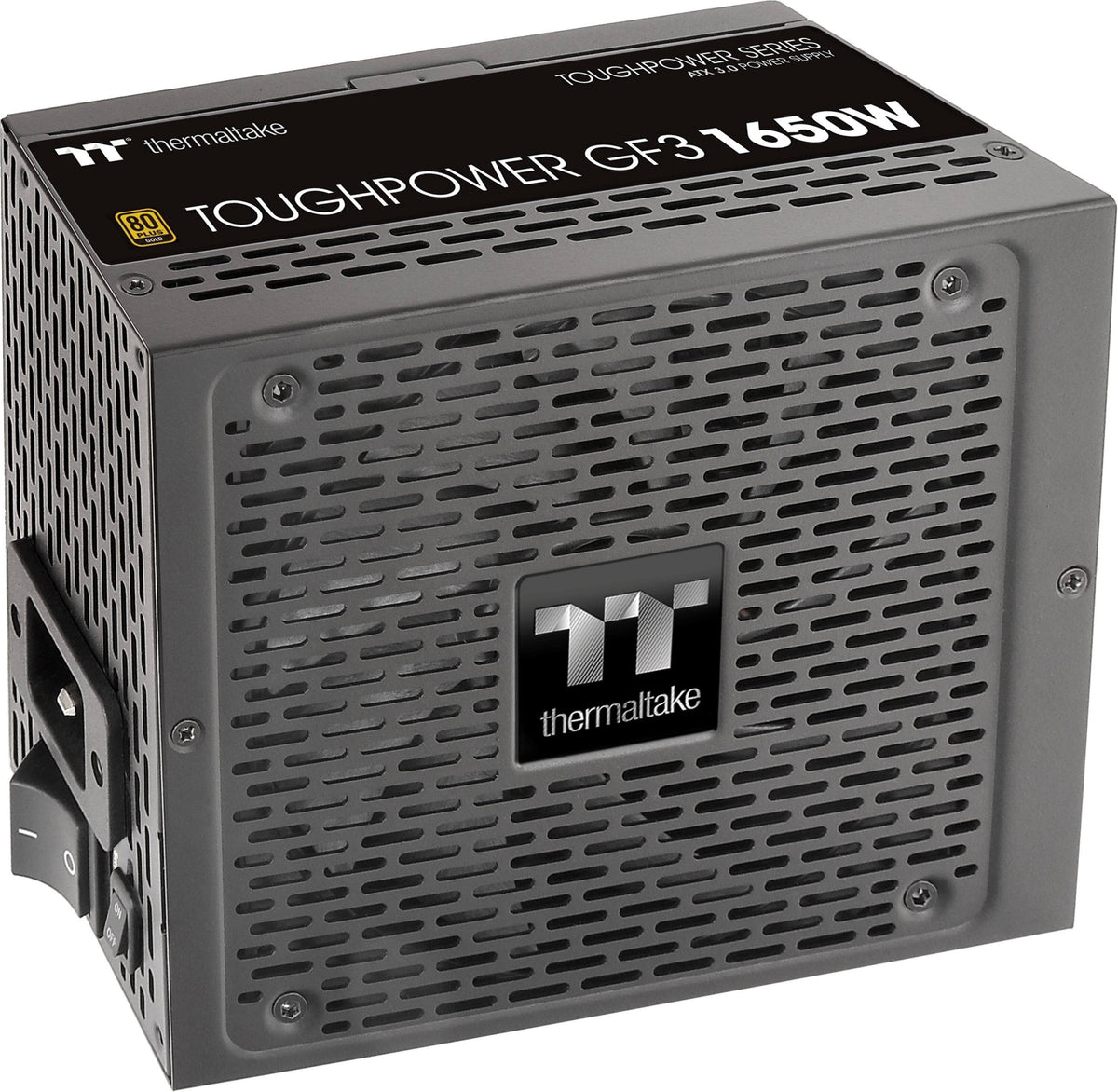 Thermaltake - Toughpower GF3 1650W 80 PLUS Gold PCIe Gen 5 ATX 3.0 Ready Fully Modular Power Supply - Black