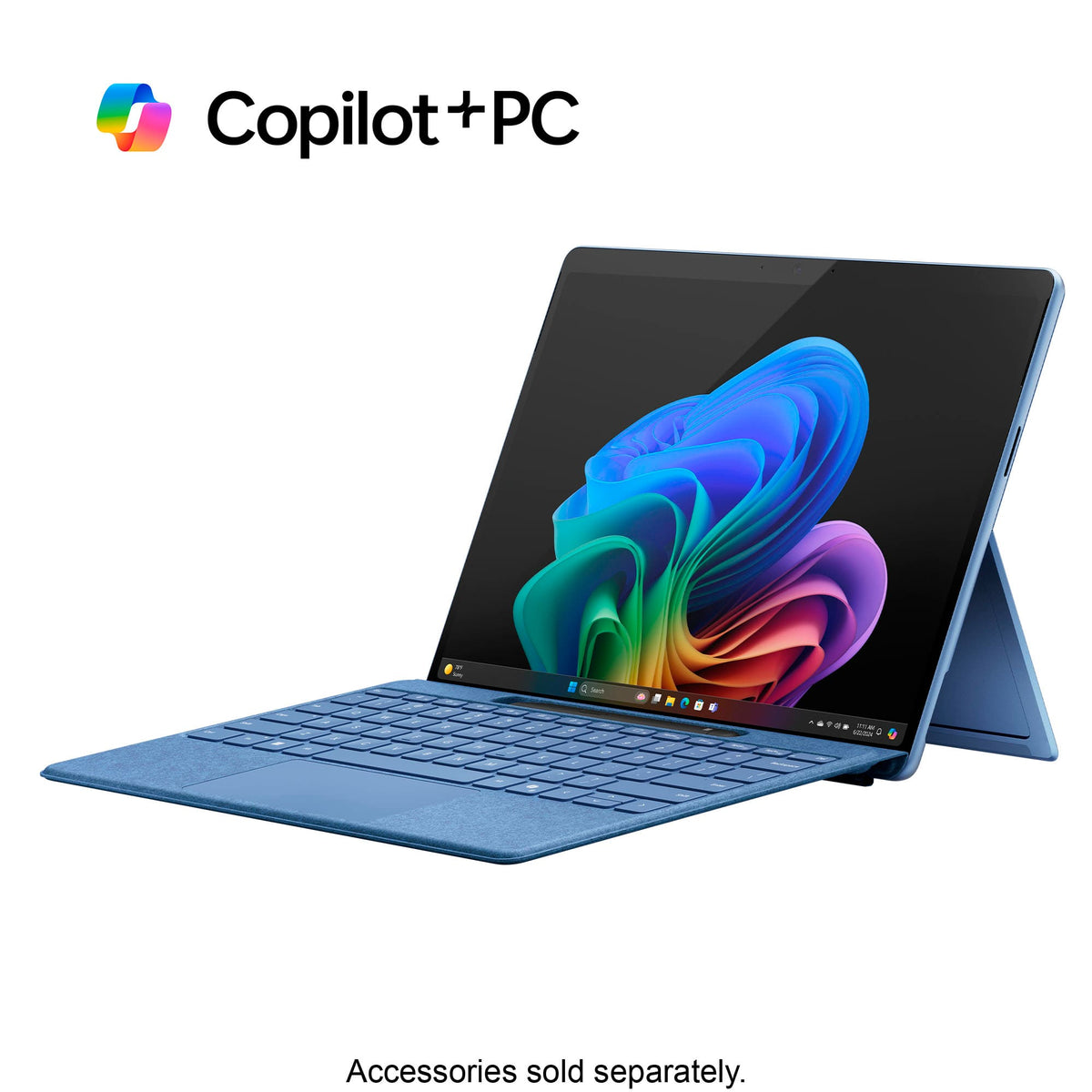 Microsoft - Surface Pro - Copilot+ PC - 13” OLED Touchscreen - Snapdragon X Elite - 16GB Memory - 512GB SSD - Device Only (11th Ed) - Sapphire