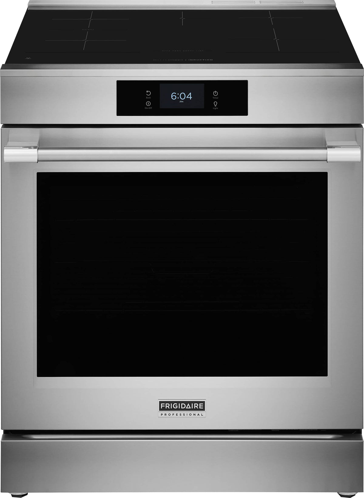 Frigidaire - 30" Induction Range with Stone-Baked Pizza - Stainless Steel