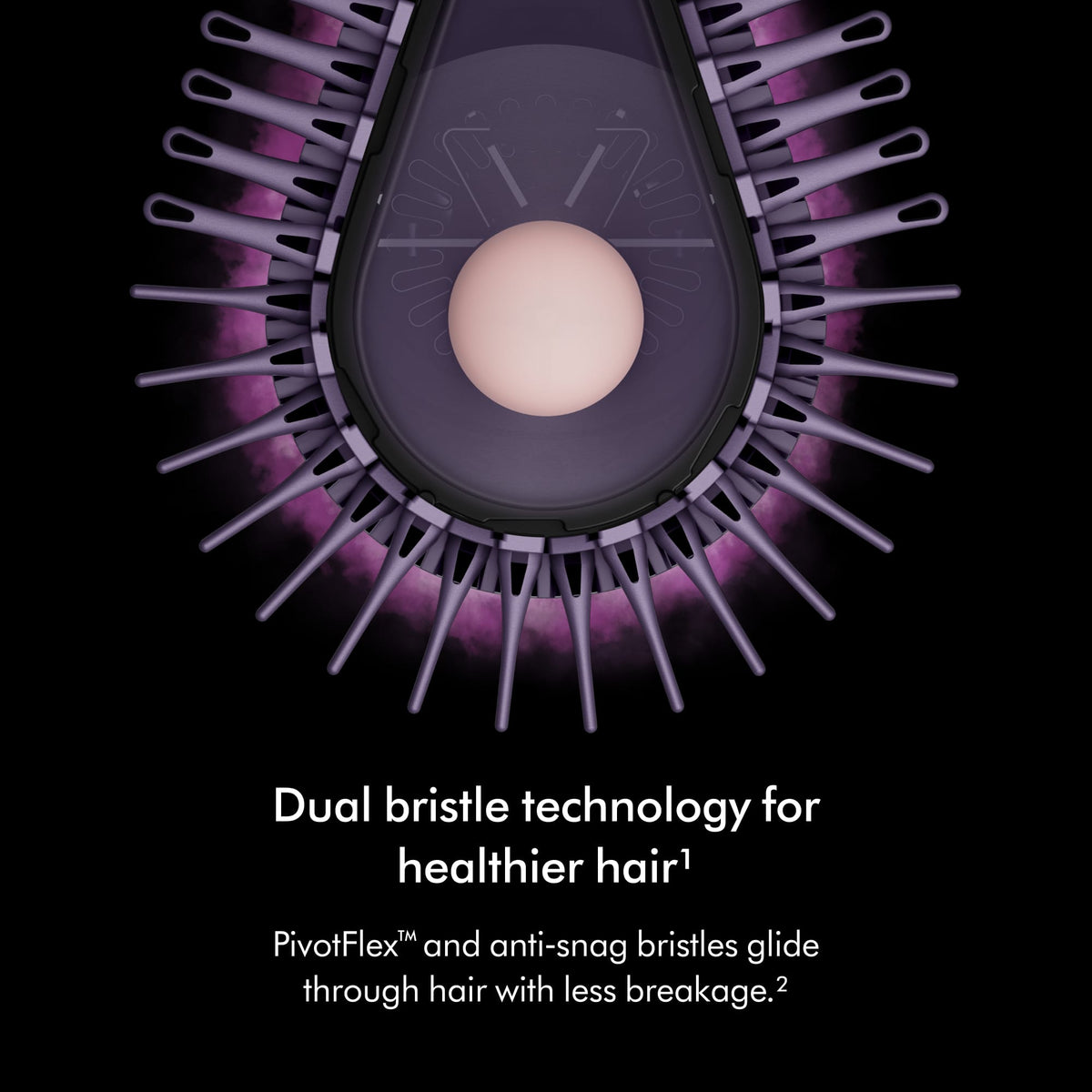 Dyson - AirSmooth Styling Brush For Faster Drying - Ceramic Pink / Rose Gold