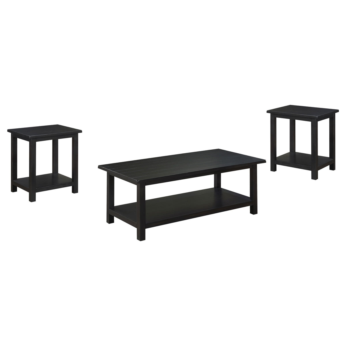 Castleton - Juego de mesa de centro y auxiliar con almacenamiento