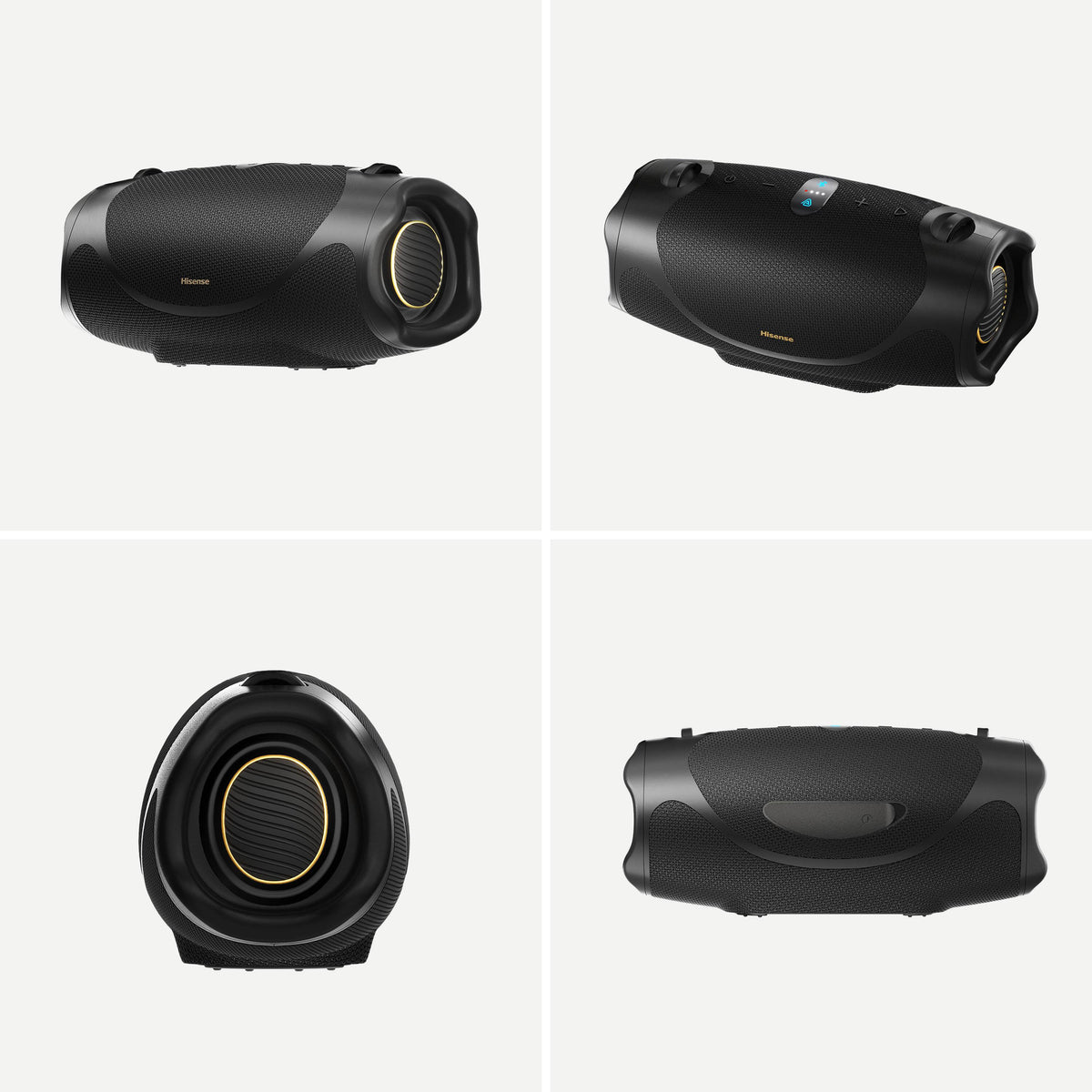 Hisense - Portable Speaker - Black