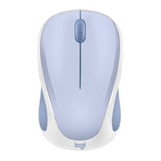 Logitech - Design Mouse Limited Edition Wireless Optical 3-button Mouse with Broad Compatibility - Wireless - Light Lilac