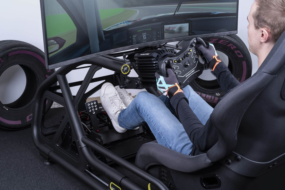 Fanatec - CSL GT3 Style Sim Racing Steering Wheel – QR2 Lite Quick Release for PC & Xbox (PS5 & PS4 via Wheel Base) - Black