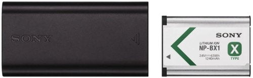 Sony - Cyber-shot ACCTRDCX Travel DC Charger Kit - Black
