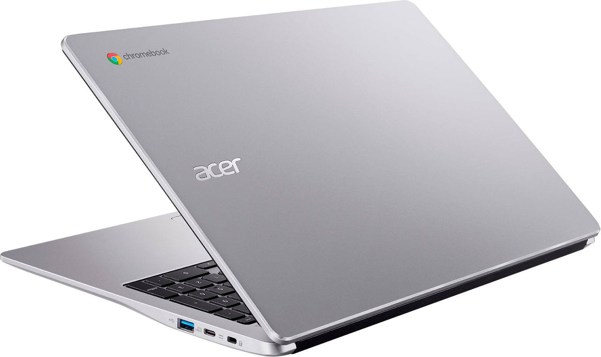 Acer - Chromebook 315 - 15.6" Full HD Laptop - Intel Celeron N4500 - 4GB LPDDR4X - 64GB eMMC - Protective Sleeve – - Silver