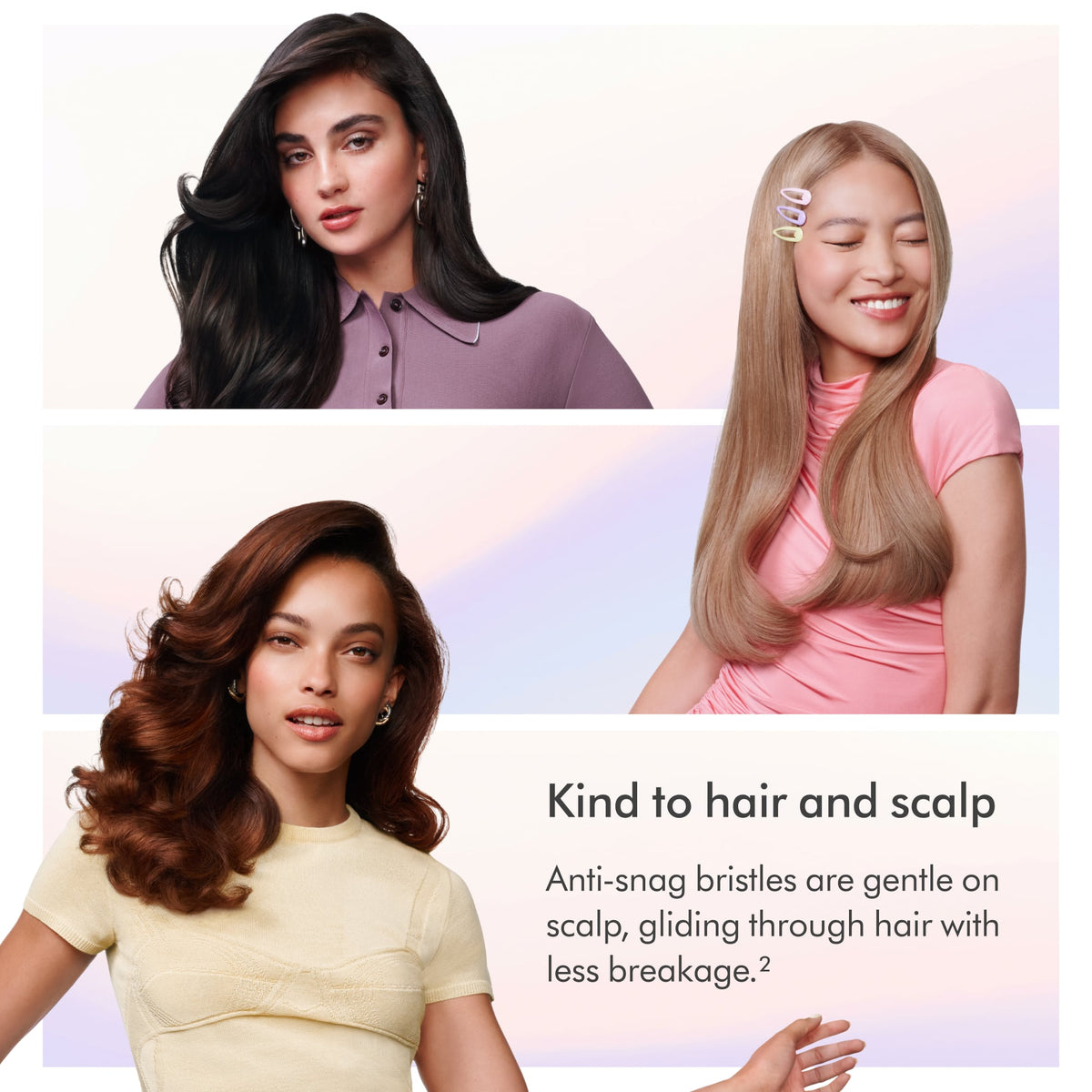 Dyson - AirSmooth Styling Brush For Faster Drying - Ceramic Pink / Rose Gold