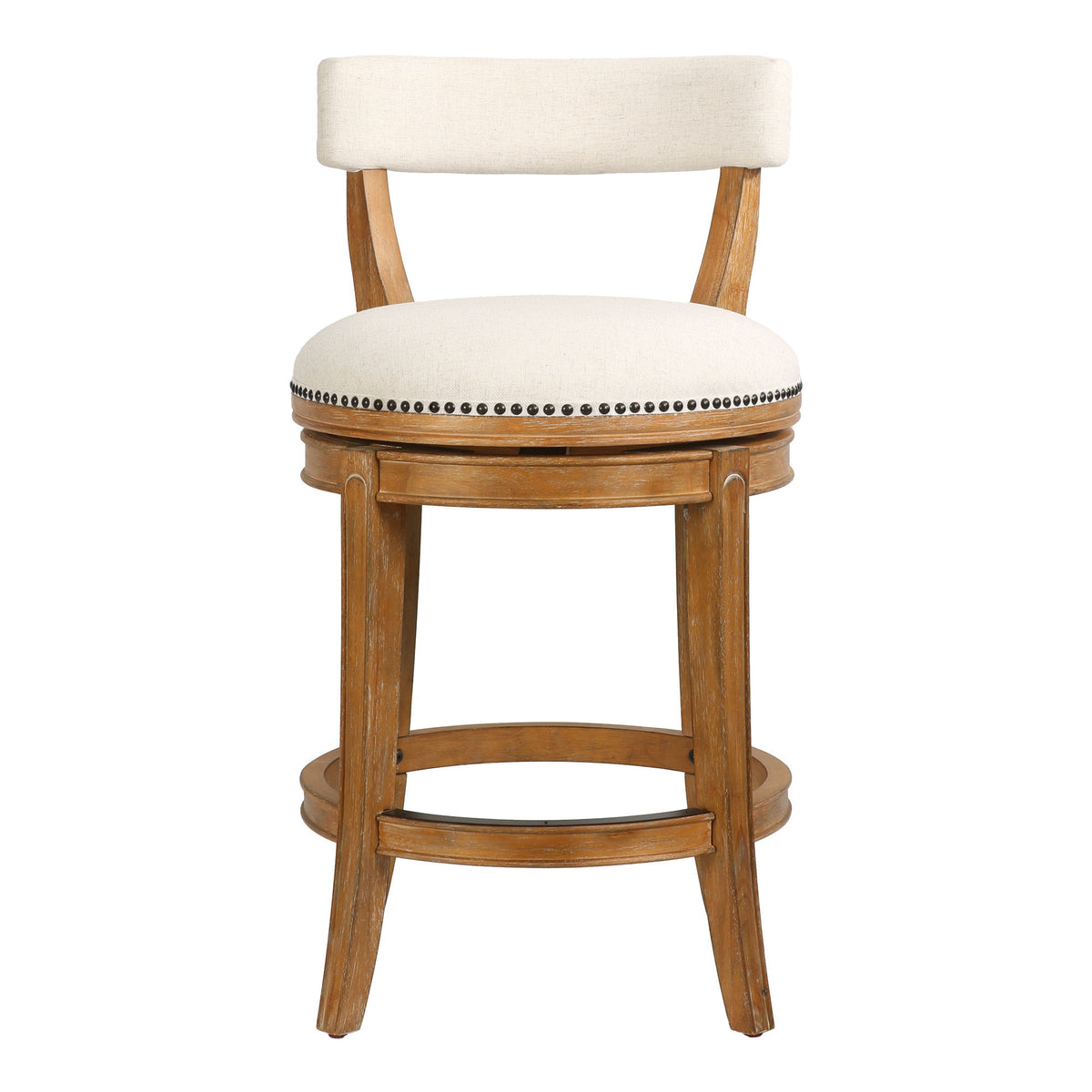 Taburete y asiento y respaldo tapizados