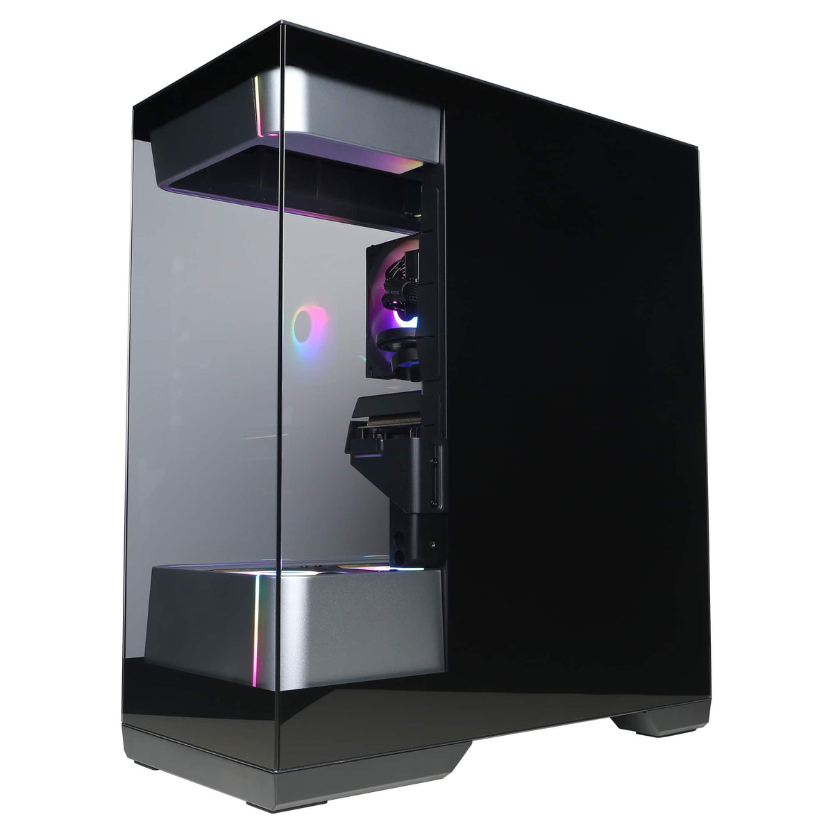 CyberPowerPC - Gaming Desktop - AMD Ryzen 7 8700F 2024 - AMD Radeon RX 9060 8GB - 16GB DDR5 Memory - 1TB SSD Storage - Black