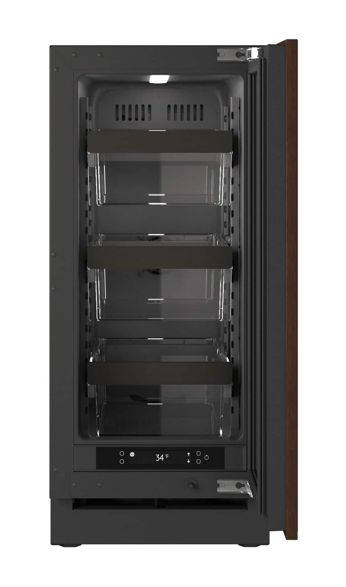 U-Line - 15"W. 2.8 Cu.Ft. Built-In Compact Refrigerator - Panel Ready - Integrated Solid