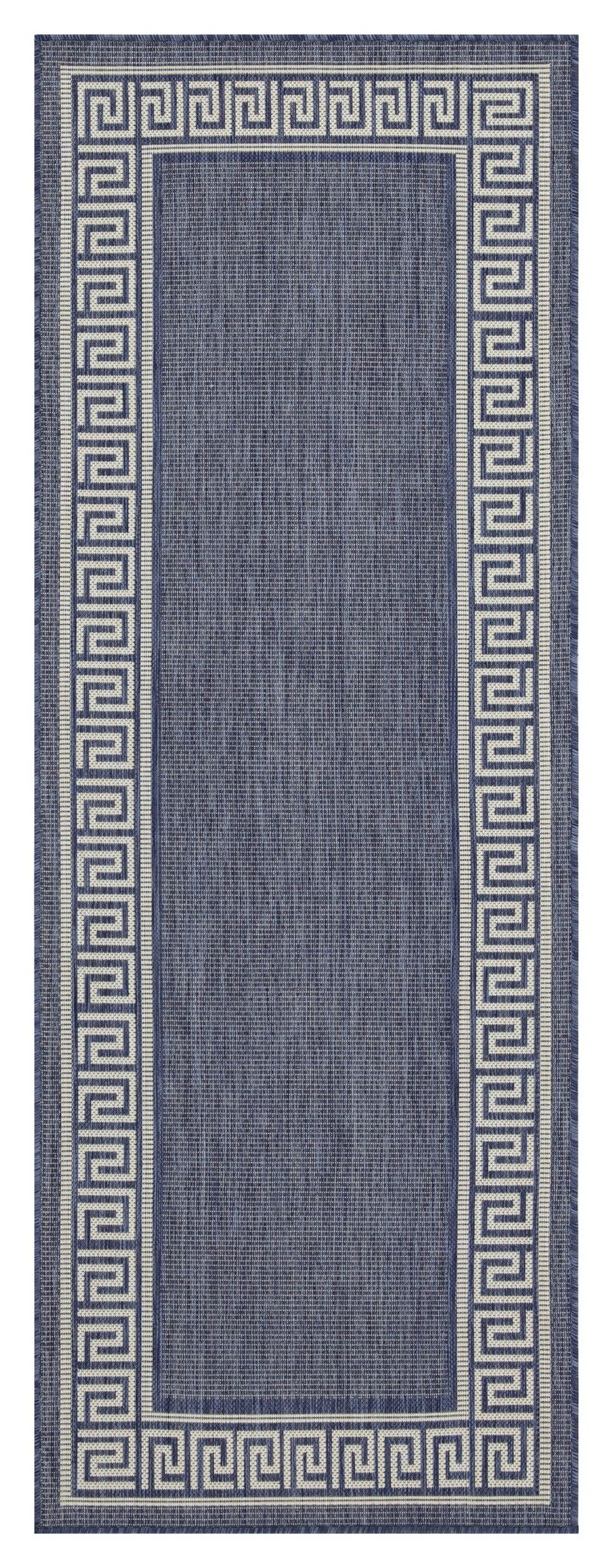 Sunshine - 5'3" X 7'3" Polypropylene Indoor, Outdoor Area Rug - Blue