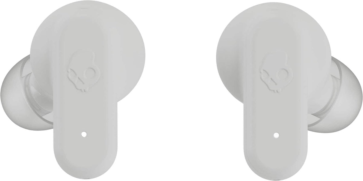 Skullcandy - Dime Evo True Wireless Bluetooth In-Ear Earbuds - Bone/Orange