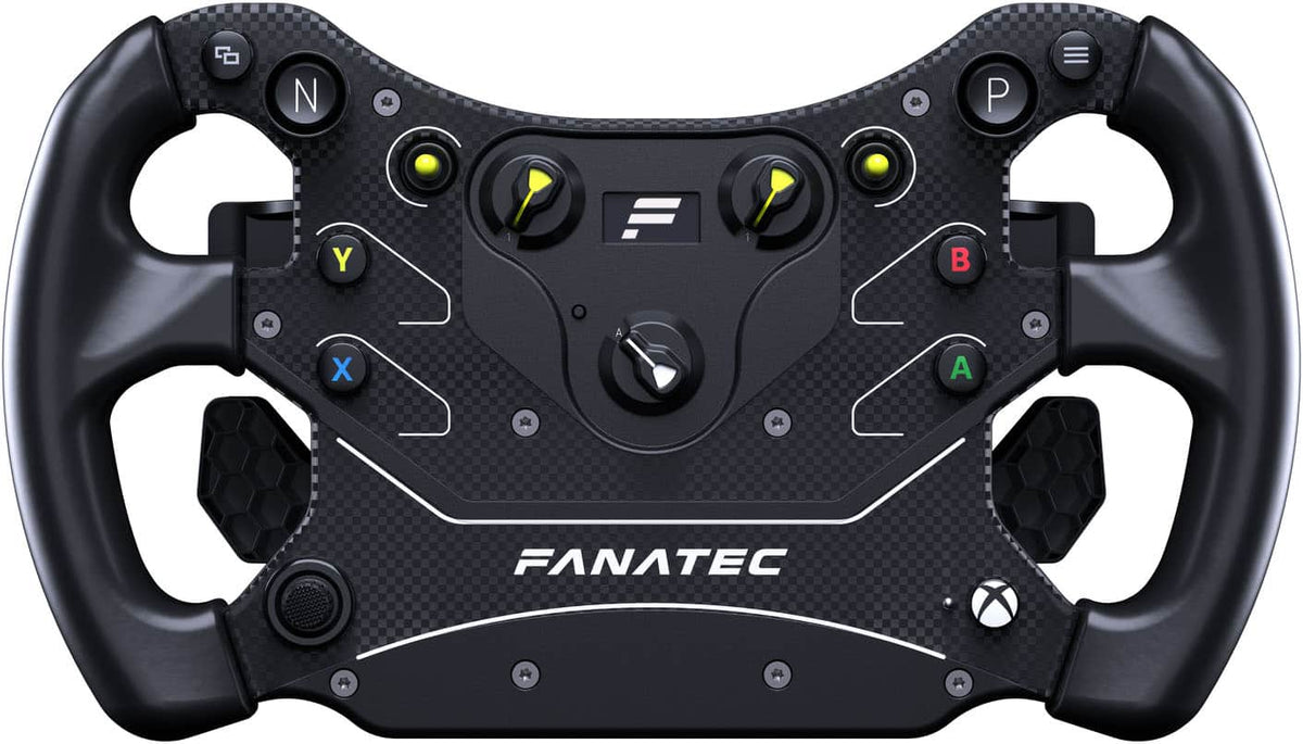 Fanatec - CSL GT3 Style Sim Racing Steering Wheel – QR2 Lite Quick Release for PC & Xbox (PS5 & PS4 via Wheel Base) - Black