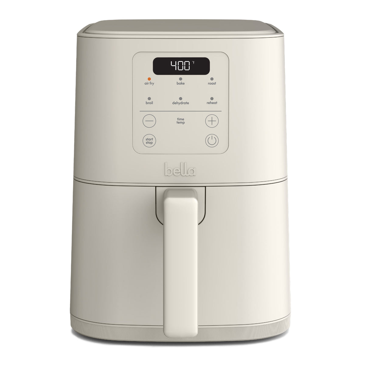 Bella - Fits-anywhere Kitchenware: 4-qt. Slim Air Fryer - Oatmilk