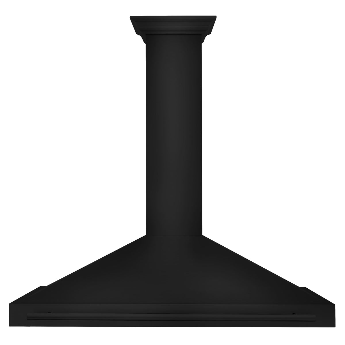 ZLINE - 48 inches - Convertible & Externally Vented - Wall Range Hood - Black Stainless Steel