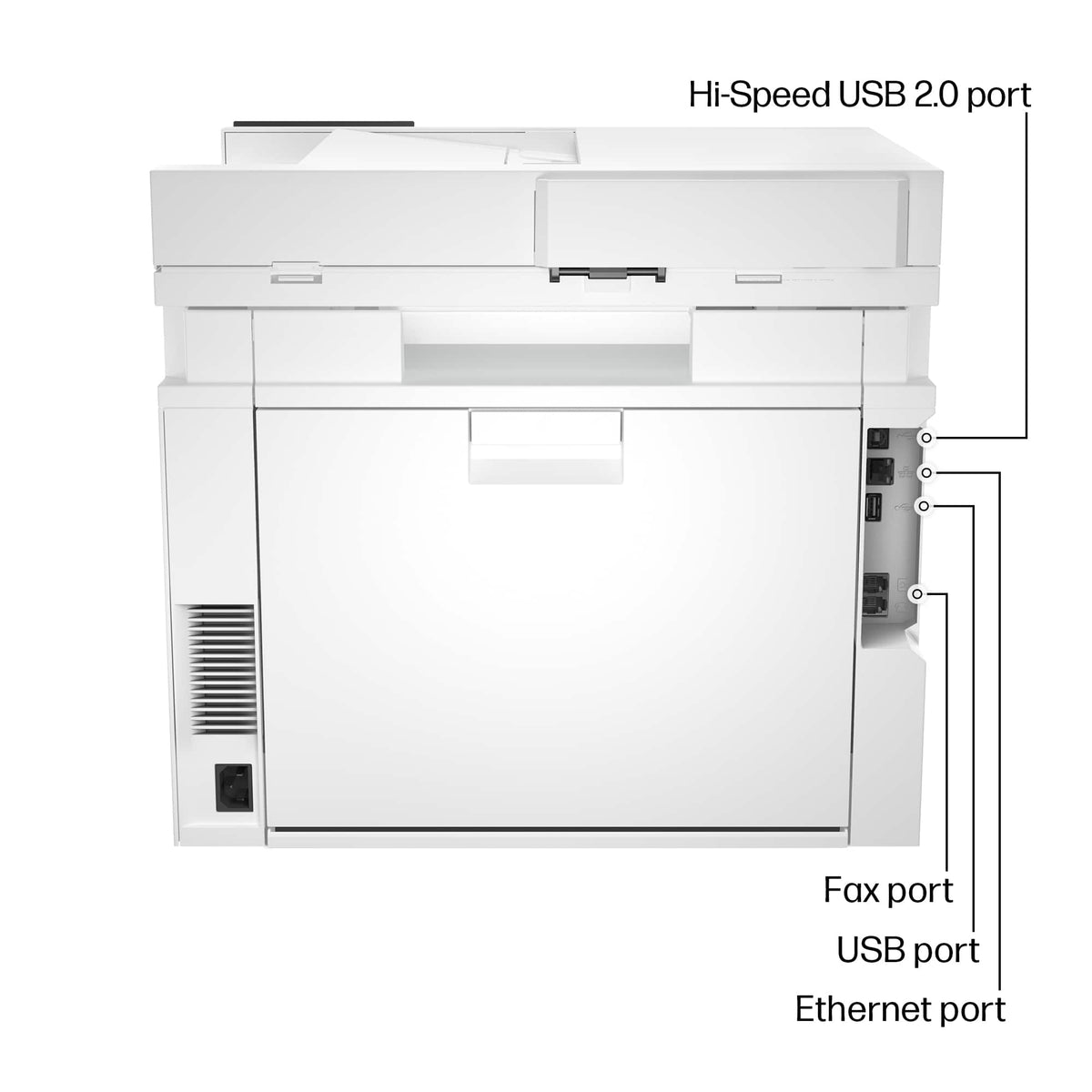 HP - LaserJet Pro 4301fdn AI-Enabled Color All-in-One Laser Printer - White/Blue
