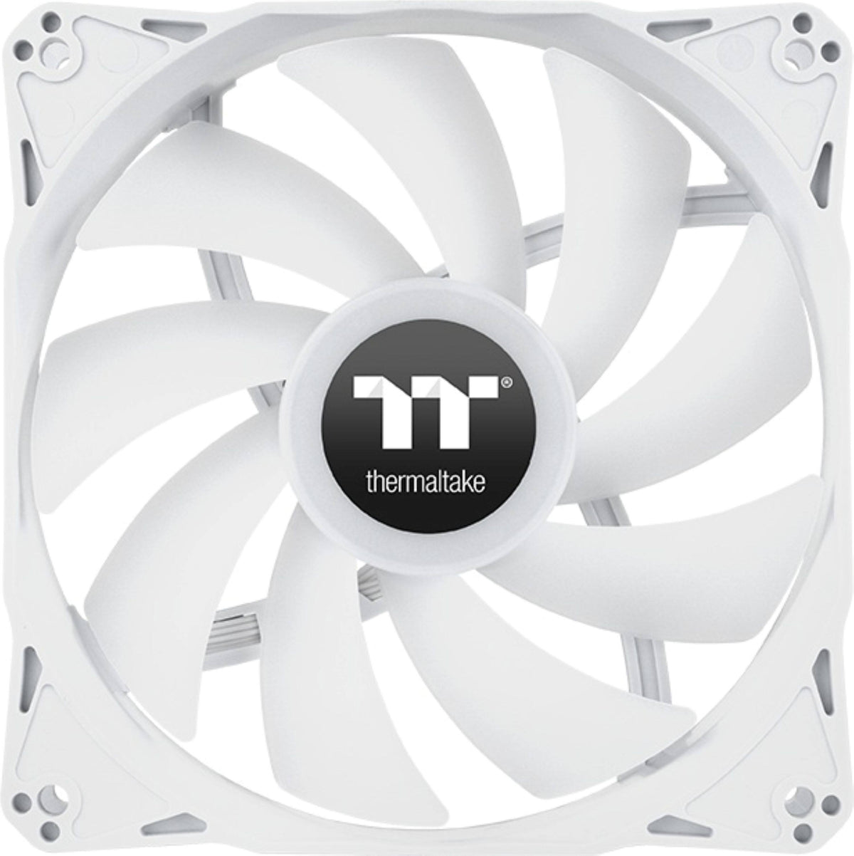 Thermaltake - LE120 ARGB Sync 120mm PWM Computer Case Cooling Fan (3-Pack) - Snow