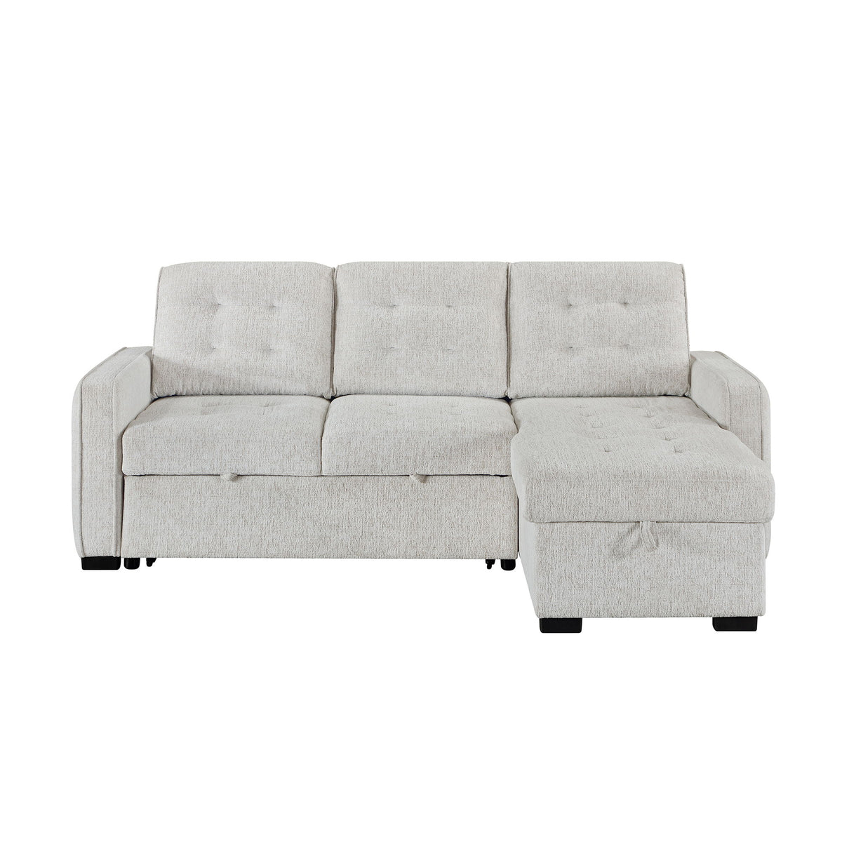 Gustavo - Reversible Sofabed With Storage Chaise