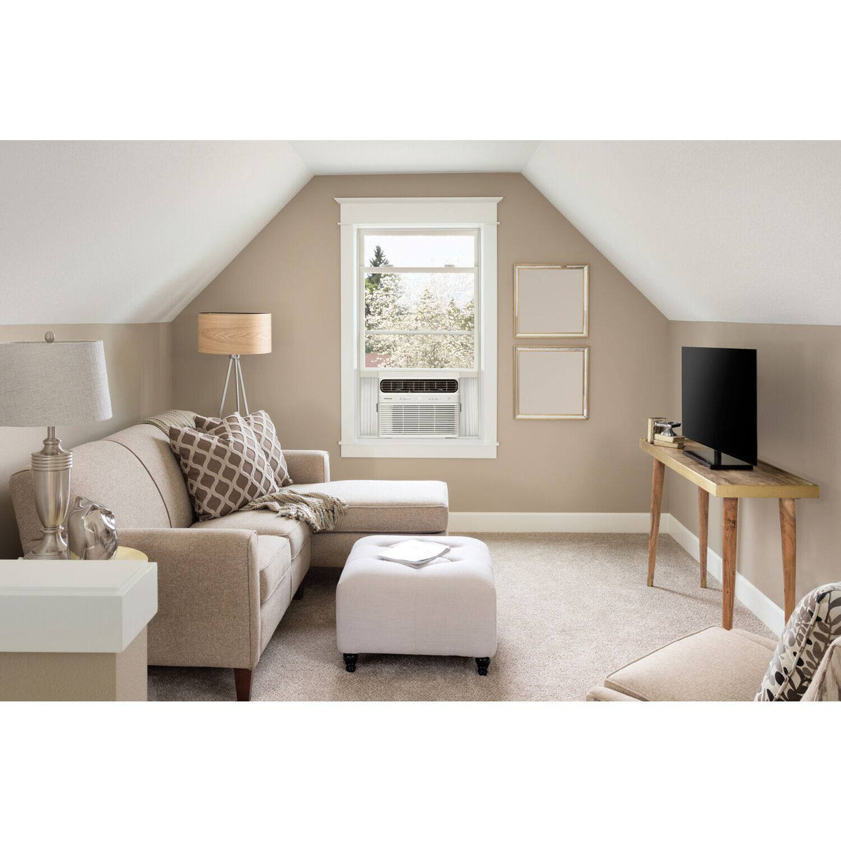 Frigidaire - 700 Sq. Ft. 14,000 BTU Inverter Smart Window Air Conditioner - White