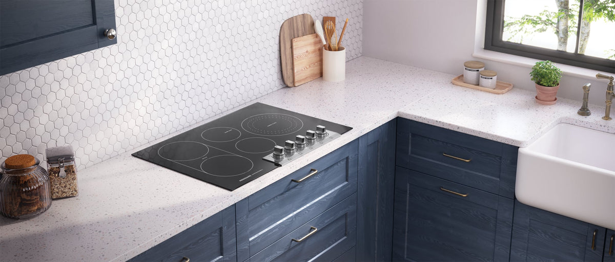 Frigidaire - Professional 30" Electric Cooktop - Stainless Steel