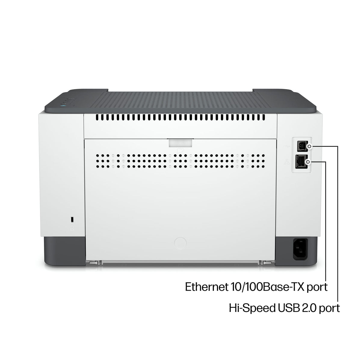 HP - LaserJet M209dw Wireless AI-Enabled Black-and-White Laser Printer - White & Slate