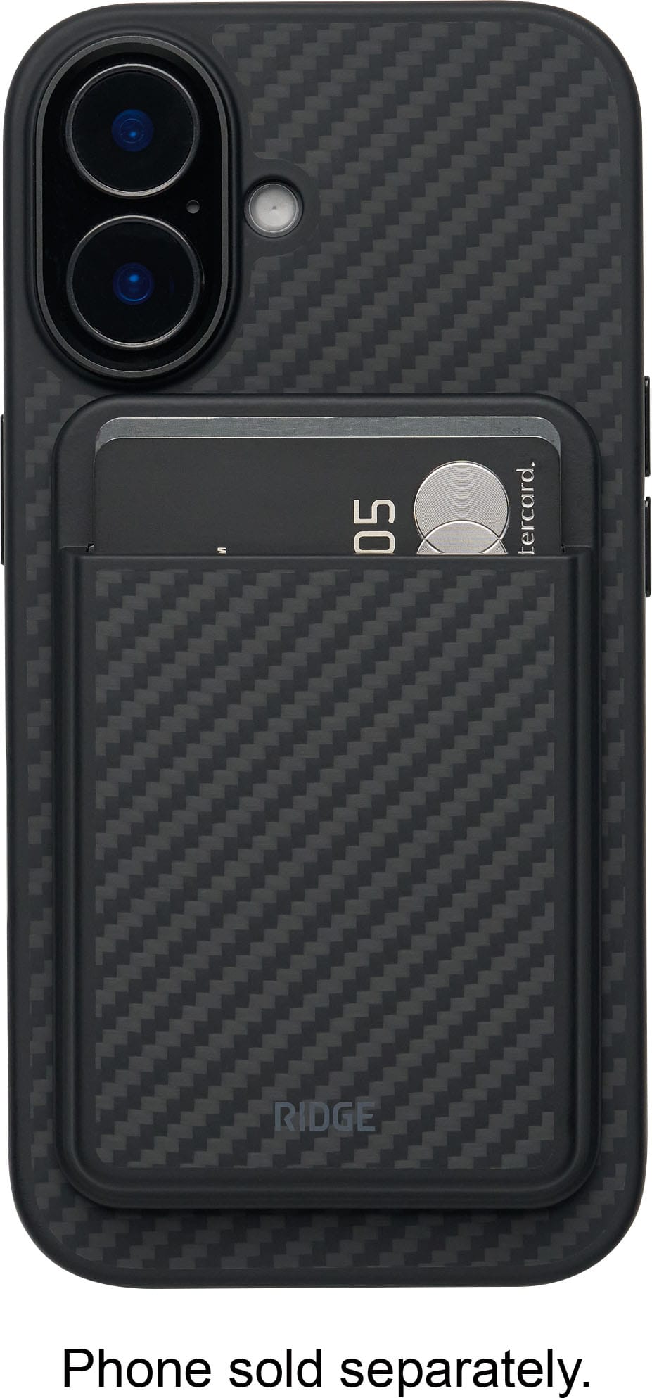 The Ridge Wallet - MagSafe Cardholder - Carbon Fiber 3K