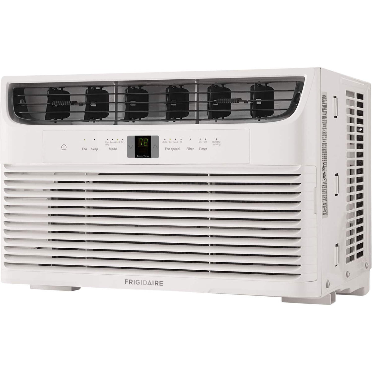 Frigidaire - 250 Sq. Ft. 6,000 BTU Window-Mounted Air Conditioner - White