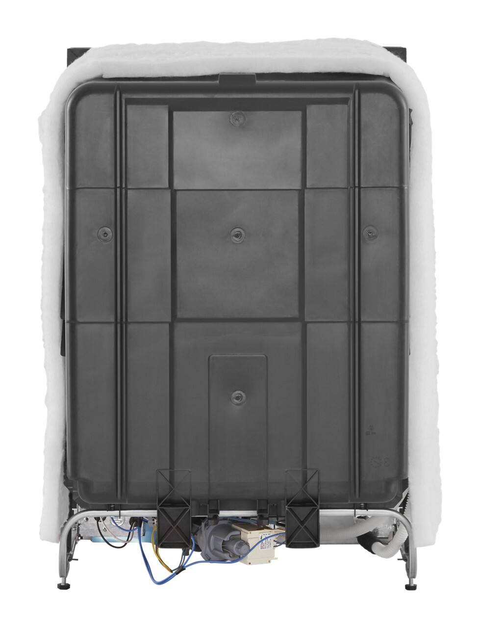 Whirlpool - 24 inch  Quiet Dishwasher with Boost Cycle and Pocket Handle .- Fingerprint Resistant - Stainless Steel