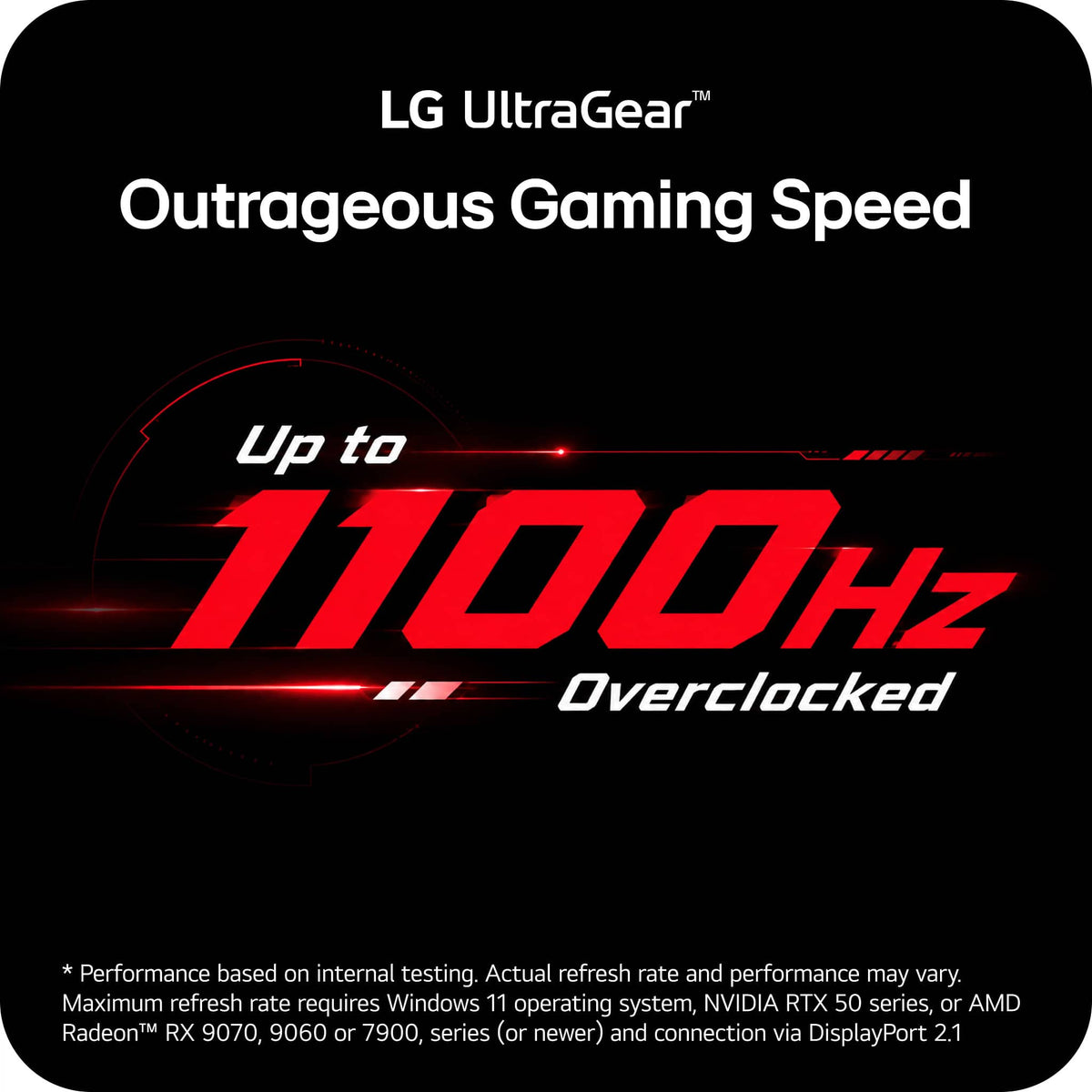 LG - UltraGear 25" FHD IPS 1000Hz Gaming Monitor 1ms G-SYNC Compatible FreeSync Premium with DisplayHDR 400 - Black