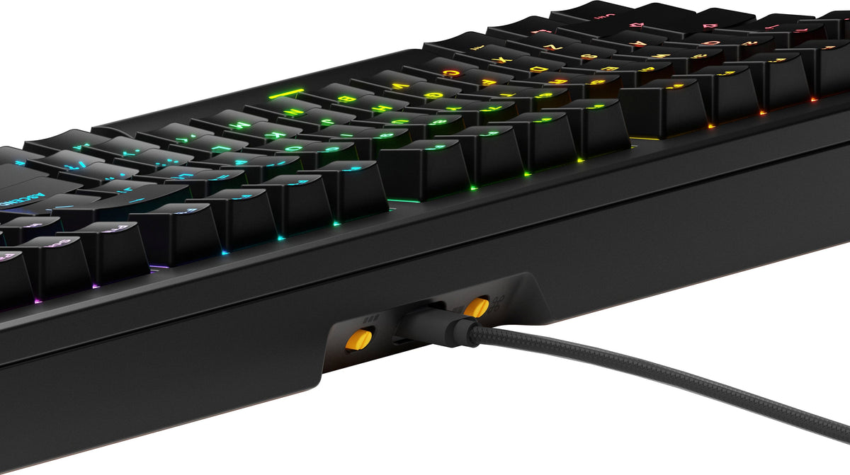 Glorious - GMMK 3 100% Wired Mechanical Linear Switch Gaming Keyboard with Hot-swappable Switches - Black