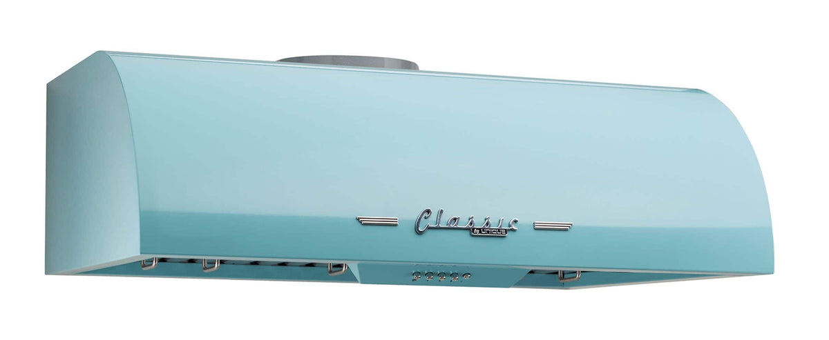 Unique Appliances - 30 inches - Externally Vented - Under cabinet Range Hood - Ocean Mist Turquoise