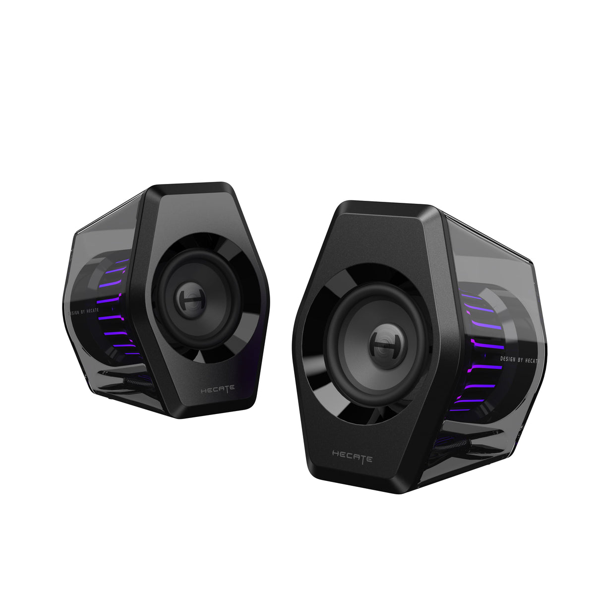 Edifier - G2000 Pro 2.0 Bluetooth Gaming Speakers with RGB Lighting (2-Piece) - Black
