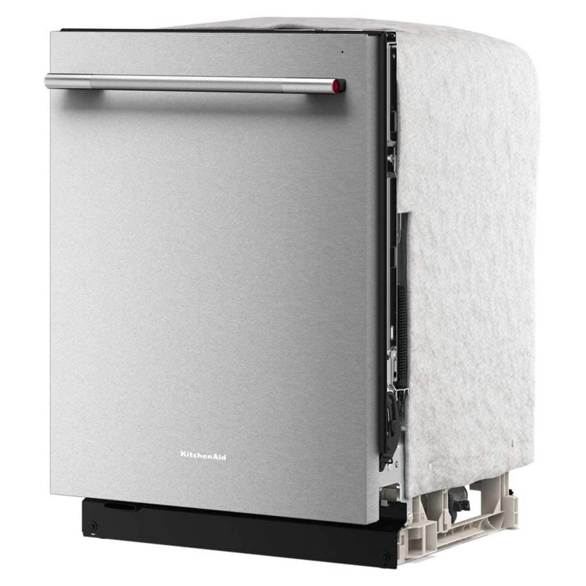 KitchenAid - 24" Top Control Built-In Dishwasher with 360 Max Jets Third Rack, Advanced ProDry, Ultra-bright LED Lighting - Stainless Steel