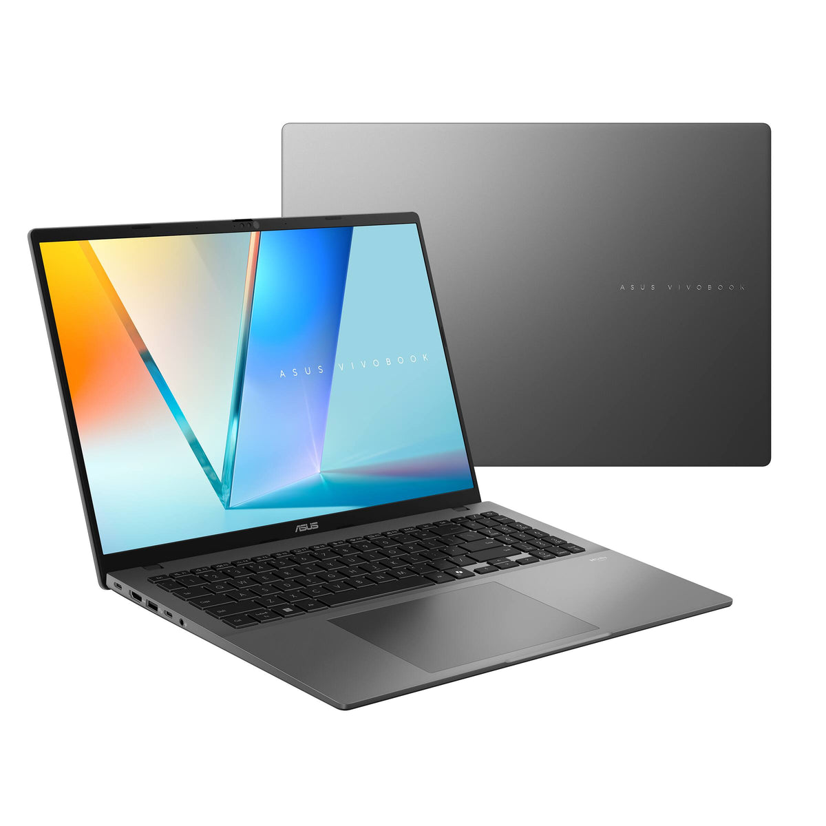 ASUS - Vivobook 14 Flip 14" 2K OLED Touch Laptop - Intel Core Ultra 9 386H - 32GB RAM - 1TB SSD - Copilot+ PC - Matte Gray