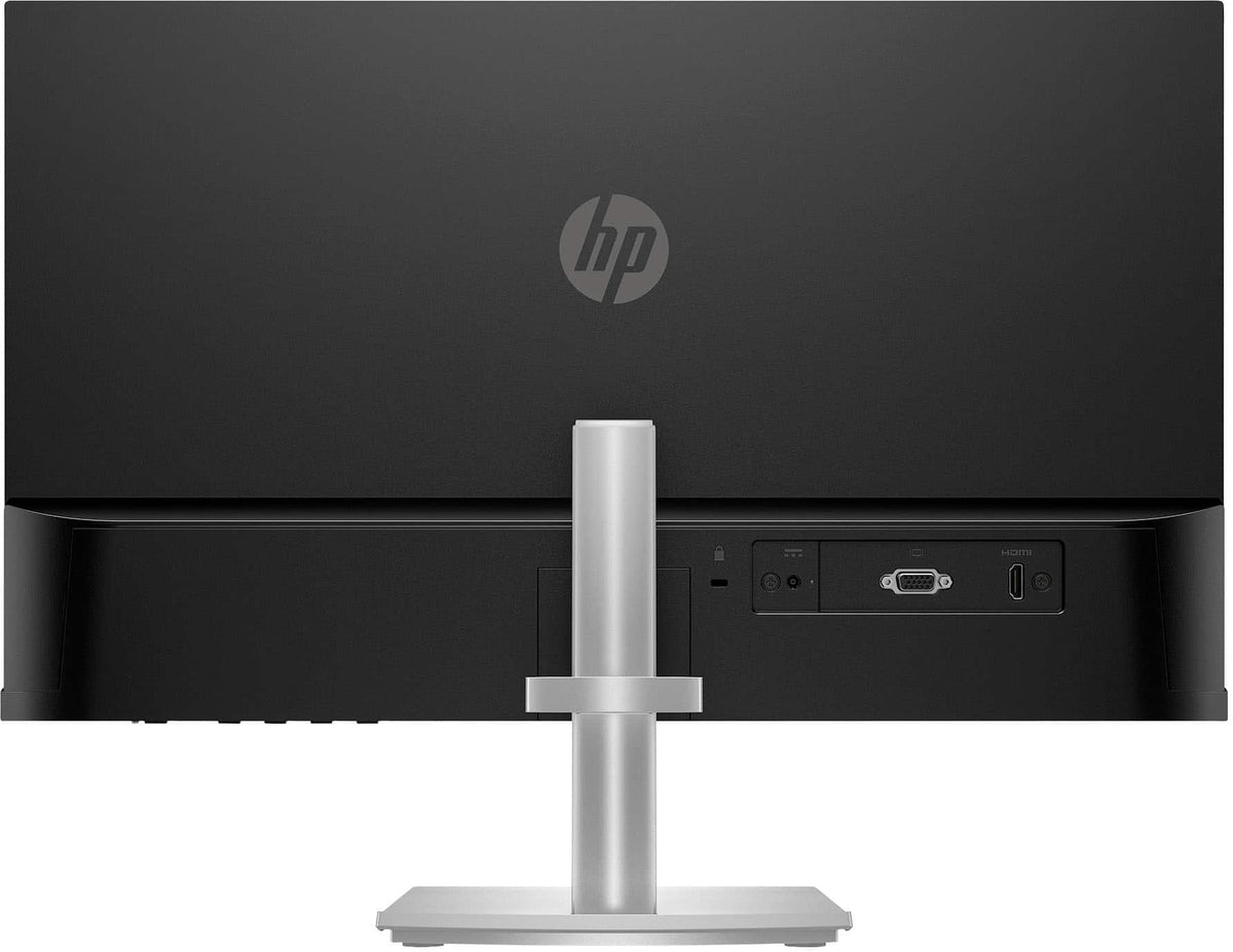 HP - 23.8" IPS LED FHD 100Hz Monitor with Adjustable Height (HDMI, VGA) - Silver & Black