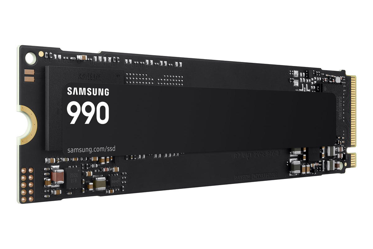 Samsung - Internal SSD 990 1TB, Read/Write Speeds Up to 7,250/6,450 MB/s (MZ V9V2T0B/AM)