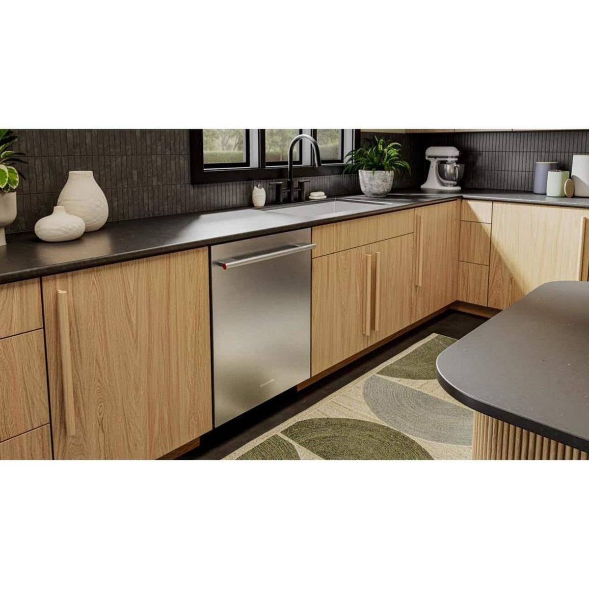 KitchenAid - 24" Top Control Built-In Dishwasher with 360 Max Jets Third Rack, Advanced ProDry, Ultra-bright LED Lighting - Stainless Steel
