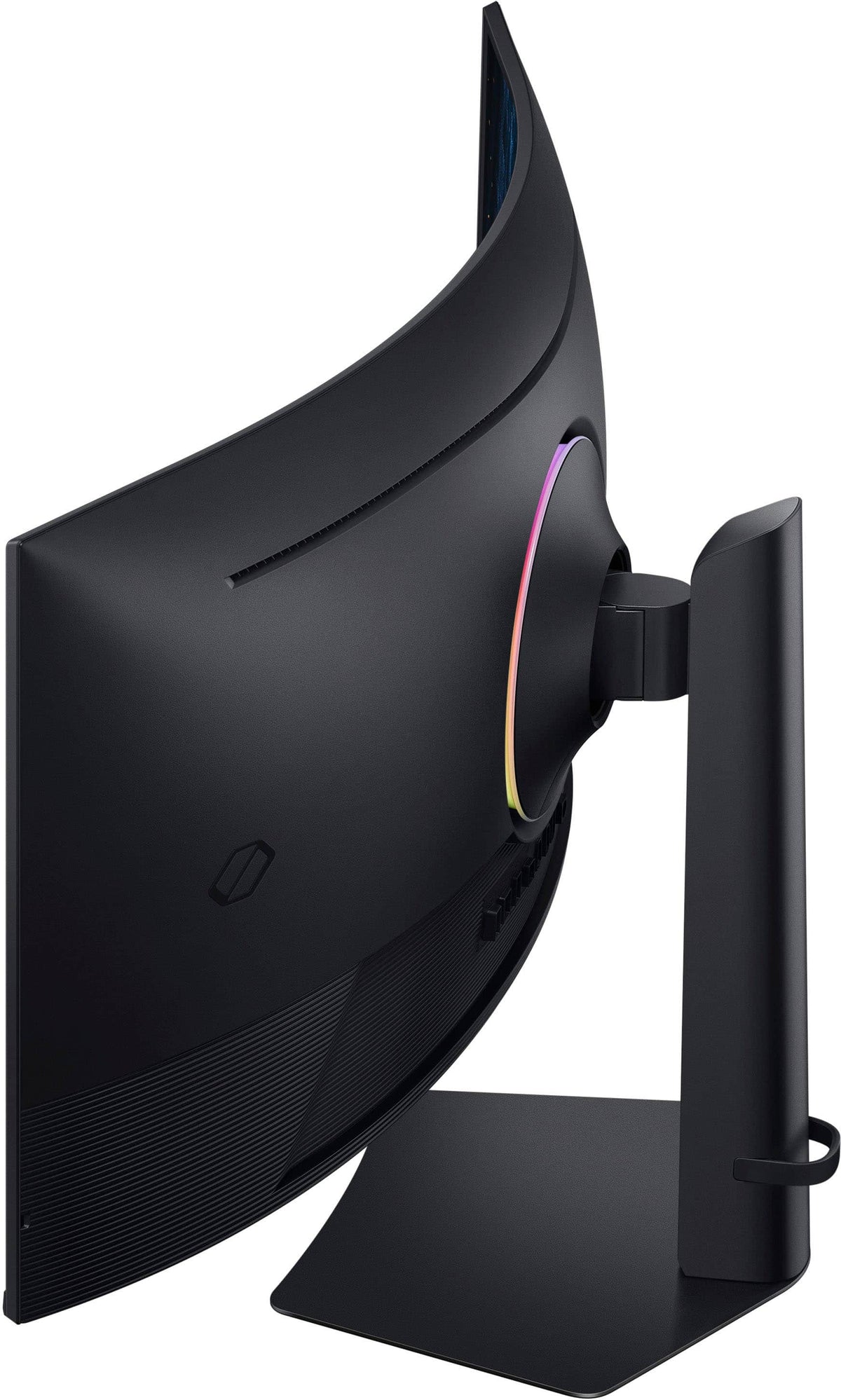 Samsung - 40" Odyssey G75F WUHD 180Hz 1ms AMD FreeSync Prem Pro Curved Gaming Monitor with HDR 600 (DisplayPort, HDMI) - Black