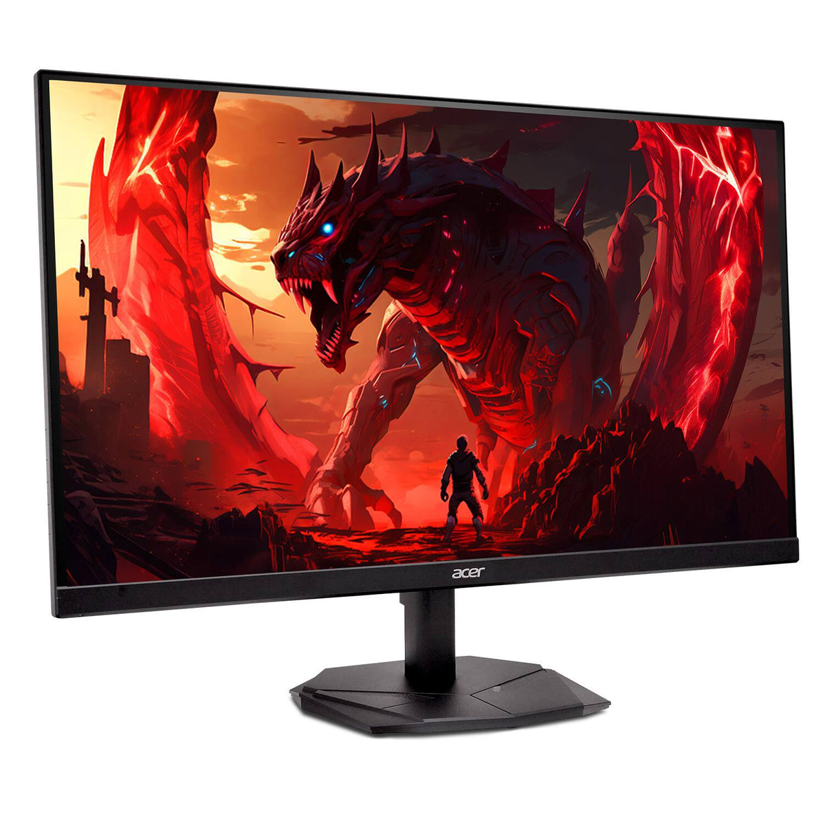 Acer - Nitro 27” LCD WQHD 320Hz 0.5ms FreeSync Premium IPS Gaming Monitor with HDR (Display Port, HDMI) - Black