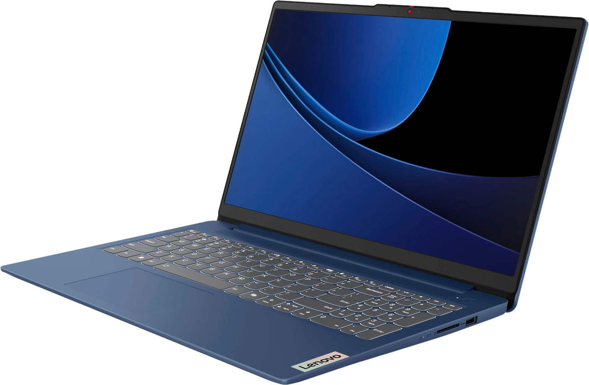 Lenovo - IdeaPad Slim 3i 15.6" Full HD Laptop - Intel Processor N150 2024- 8GB Memory - 128GB UFS - Abyss Blue
