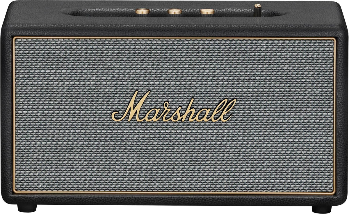 Marshall - Stanmore IV Bluetooth Home Speaker with Volume / Bass / Treble Controls and 3.5 mm Auxilary / RCA Inputs - Black