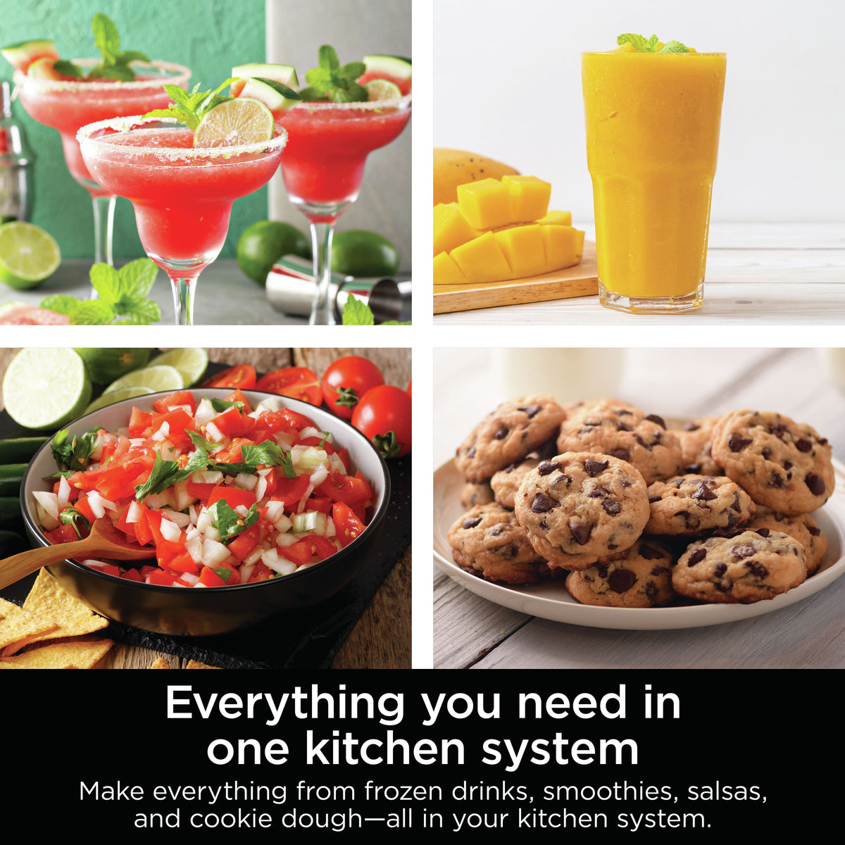 Ninja - Mega Kitchen System 72-Oz. Blender - Black