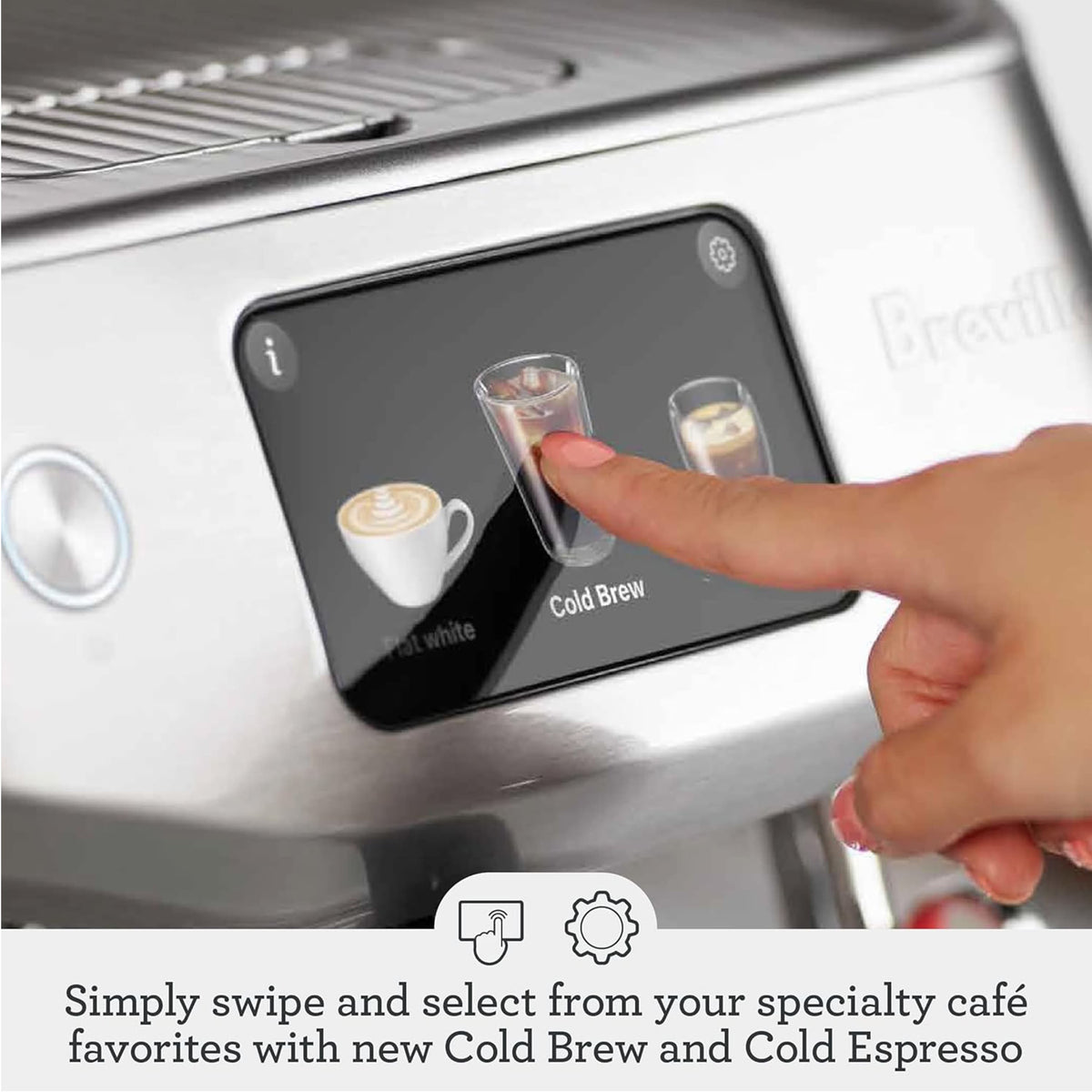 Breville - the Oracle Jet Espresso Machine - Black Truffle